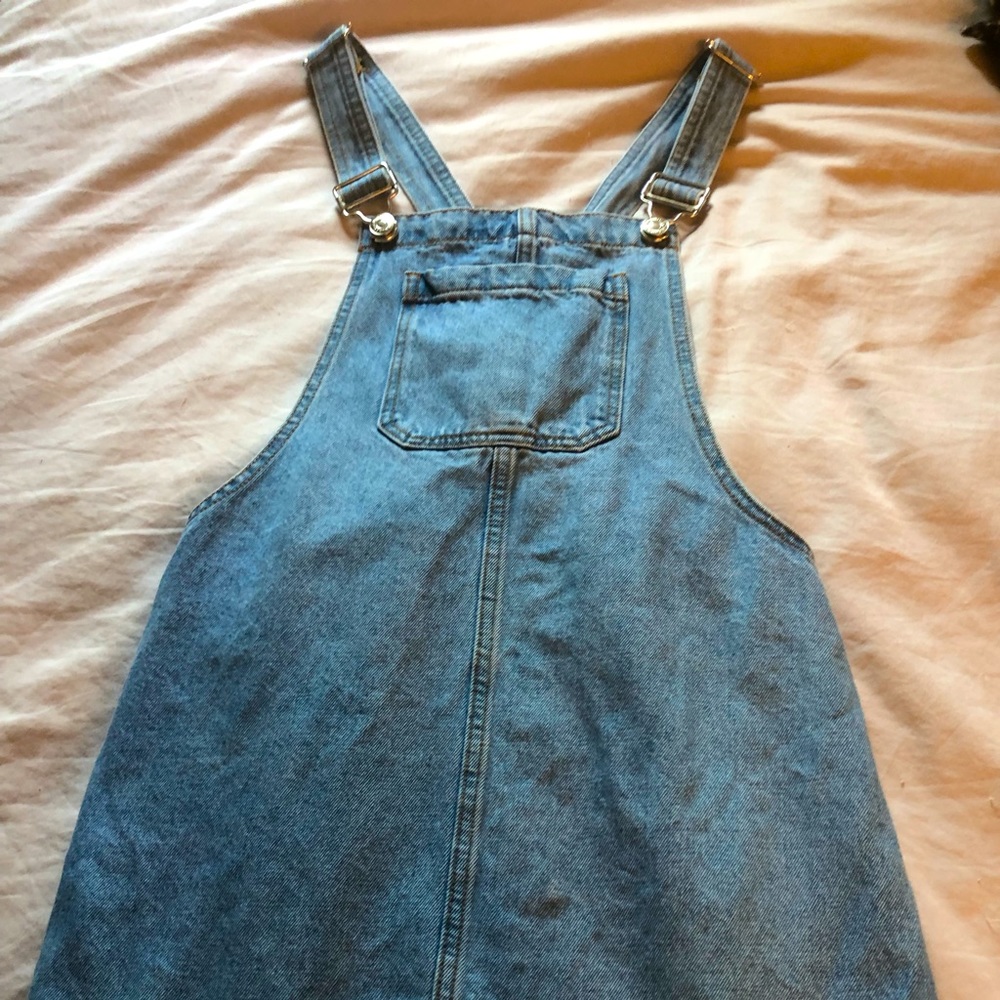 Blue overall skirt! Size: S